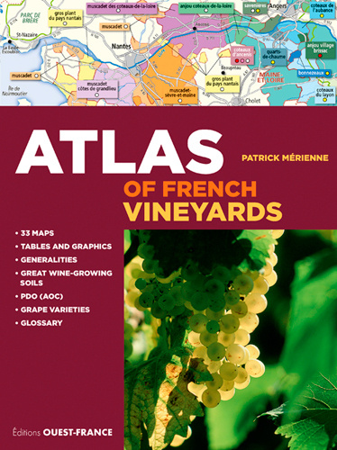 Book Atlas des vignobles de France (gb) - Anglais MERIENNE Patrick