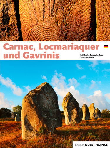 Kniha Carnac, Locmariaquer et Gavrinis - Allemand BOELLE Yvon