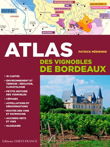 Kniha Atlas des vignobles de Bordeaux MERIENNE Patrick