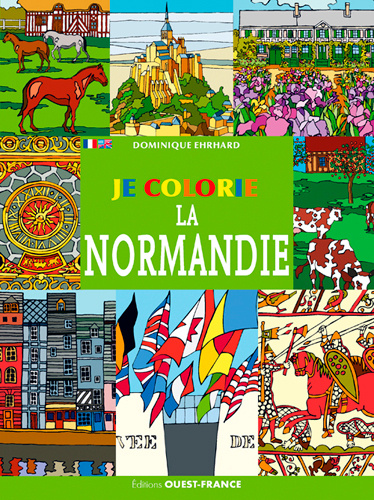 Kniha Je colorie la Normandie Dominique EHRHARD