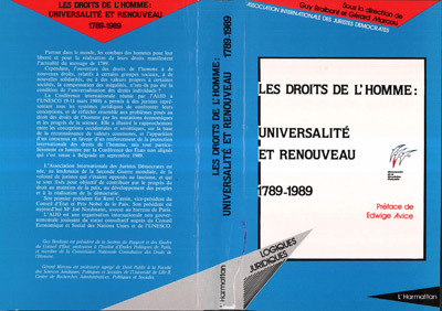 Kniha Les Droits de l'Homme Marcou