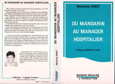 Carte Du mandarin au manager hospitalier Binst