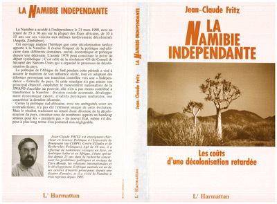 Kniha La Namibie indépendante Fritz