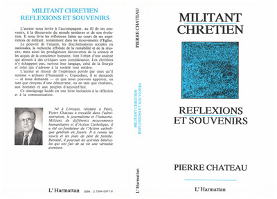 Buch Militant chrétien - Réflexions et souvenirs Chateau
