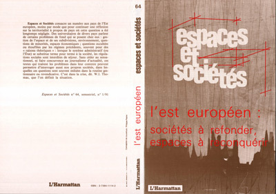 Boek Espaces et Sociétés 