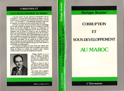 Kniha Corruption et sous-développement au Maroc Brachet