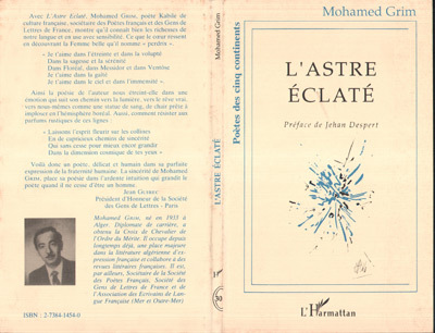 Book L'astre éclaté Grim