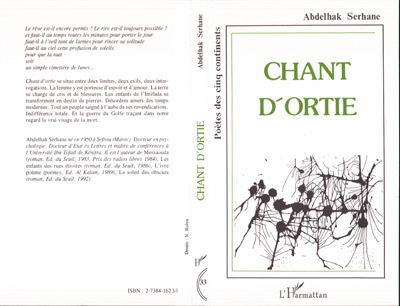 Kniha Chant d'ortie Serhane