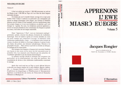 Buch Apprenons l'ewe Rongier