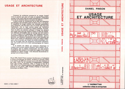 Kniha Usage et architecture Pinson