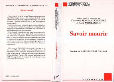 Knjiga Savoir mourir 