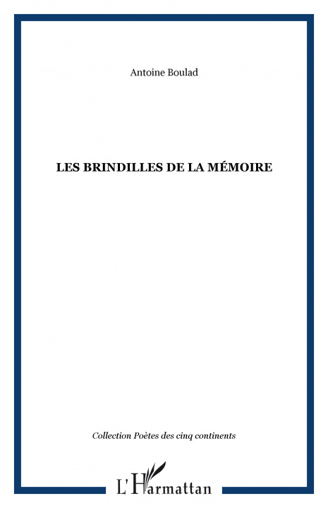 Libro Les brindilles de la mémoire Boulad