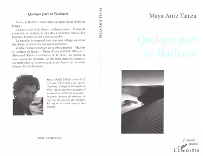 Knjiga Quelque part en barbarie Arriz-Tamza