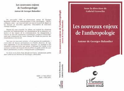 Kniha Les nouveaux enjeux de l'anthropologie Gosselin