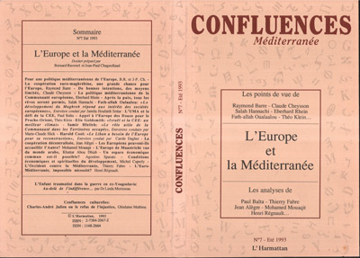 Carte Confluences Méditerranée Chagnollaud