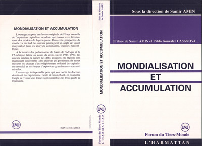 Book Mondialisation et accumulation Amin