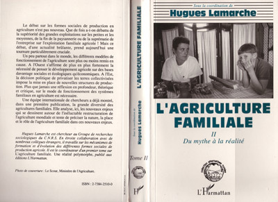 Knjiga L'agriculture familiale Lamarche