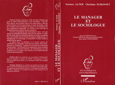 Kniha Le manager et le sociologue Giraud
