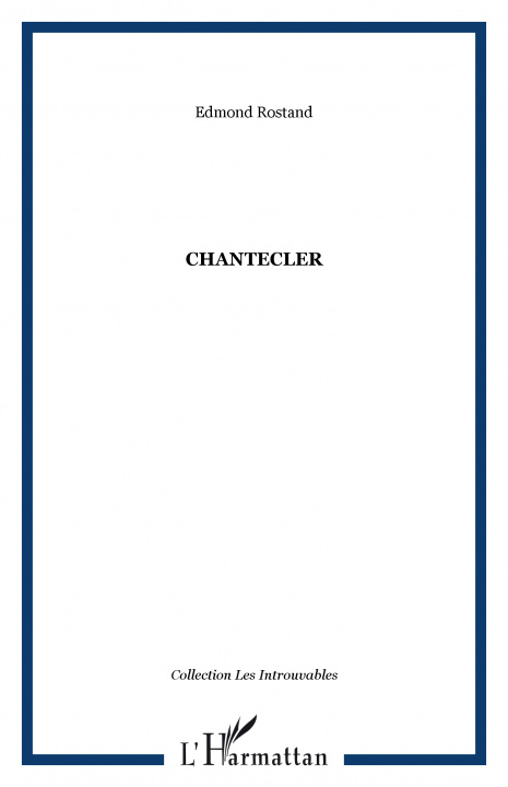 Knjiga Chantecler Rostand