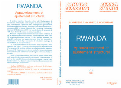 Knjiga Cahiers Africains 