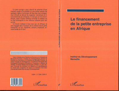 Könyv Le financement de la petite entreprise en Afrique 