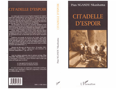 Könyv Citadelle d'espoir Ngandu Nkashama