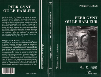 Könyv Peer Gynt ou le hableur Caspar