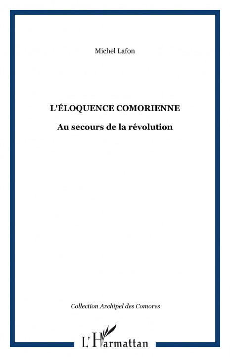 Kniha L'éloquence comorienne Lafon