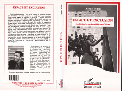Book Espace et exclusion Begag