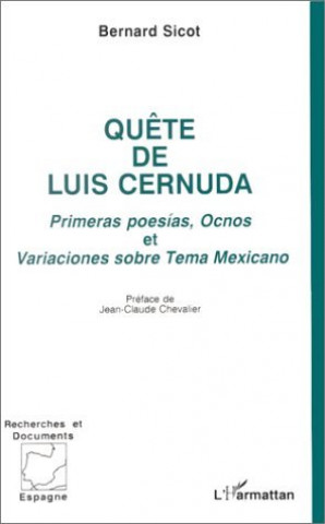 Kniha Quête de Luis Cernuda 