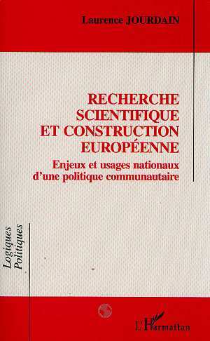 Carte Recherche scientifique ert construction européenne Jourdain