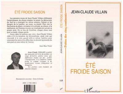 Knjiga Eté froide saison Villain