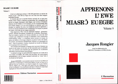 Knjiga Apprenons l'ewe Rongier