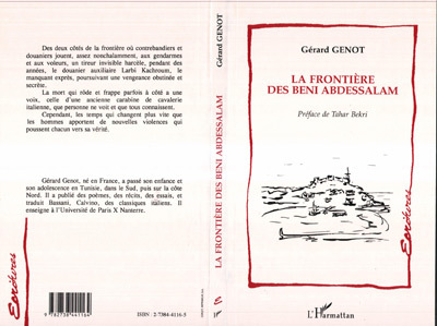 Libro La frontière des Beni Abdessalam Genot
