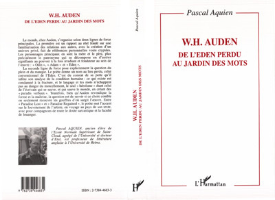 Carte W.H. Auden Aquien
