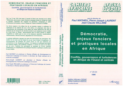 Книга Démocratie, enjeux fonciers et pratiques locales en Afrique 