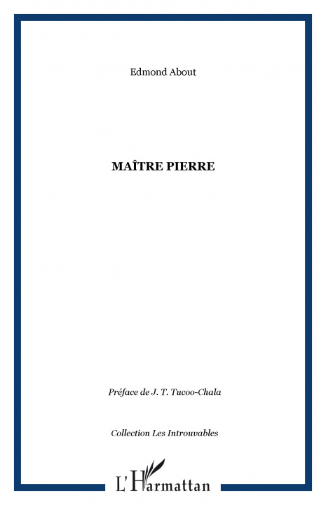 Book Maître Pierre About