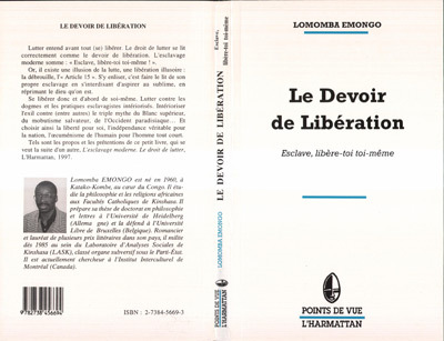 Livro Le devoir de libération Emongo