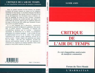 Carte Critique de l'air du temps Amin