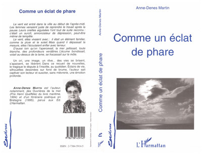 Knjiga Comme un éclat de phare Martin
