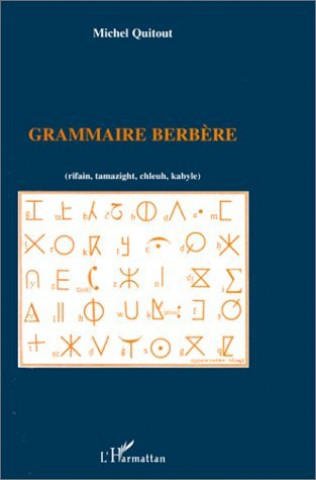 Carte Grammaire berbère (rifain, tamazight, chleuh, kabyle) Quitout