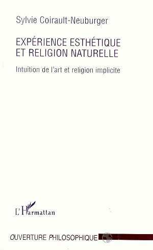 Knjiga Expérience esthétique et religion naturelle Coirault-Neuburger