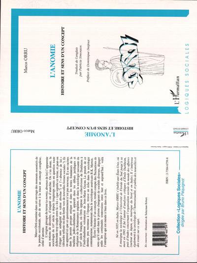 Boek L'anomie Orru