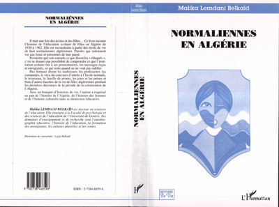 Kniha NORMALIENNES EN ALGÉRIE Belkaid