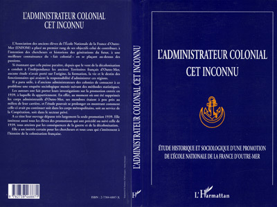 Knjiga L'administrateur colonial cet inconnu 