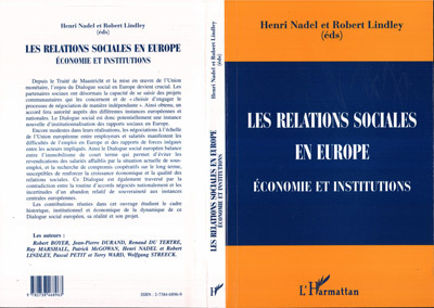 Kniha Les Relations Sociales en Europe Nadel