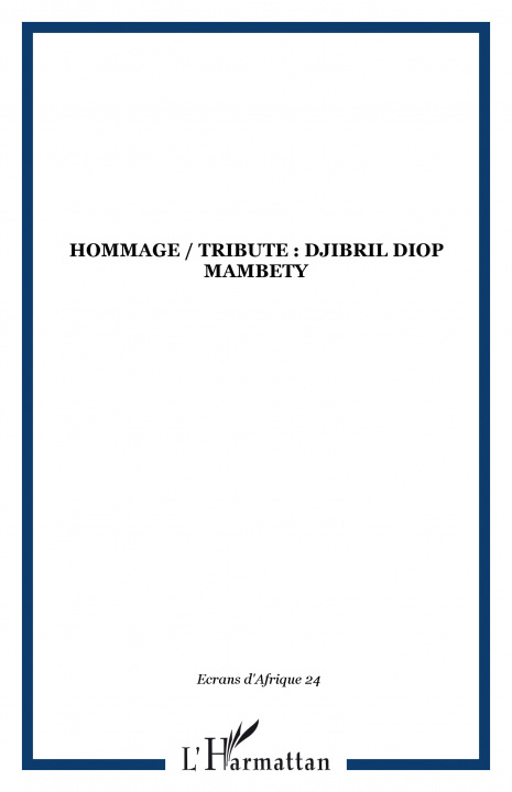Buch Ecrans d'Afrique 