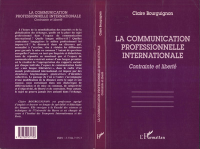 Kniha La Communication Professionnelle Internationale Bourguignon