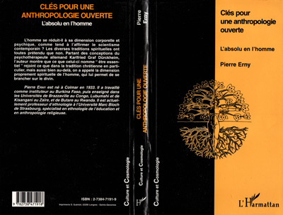 Libro Clés pour une Anthropologie Ouverte Erny