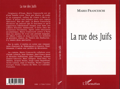 Kniha La Rue des Juifs Franceschi